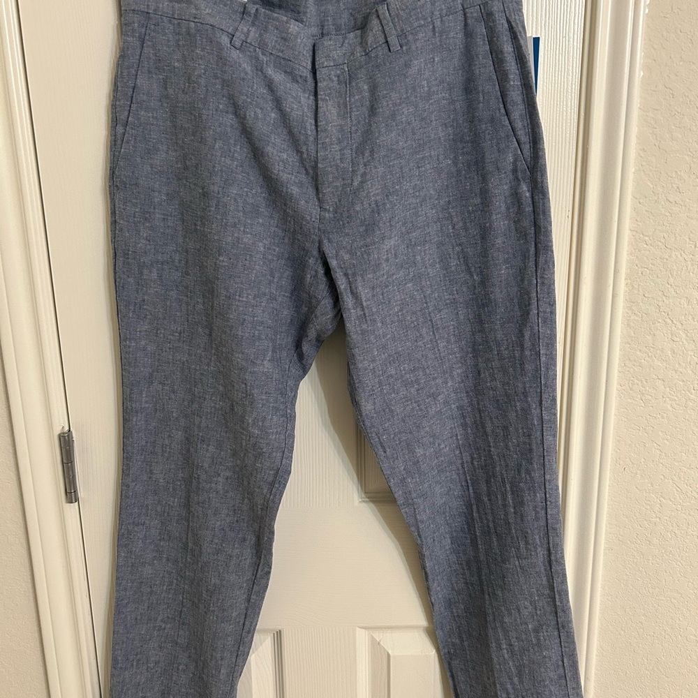 Perry Ellis Blue Chinos Versatile and Stylish